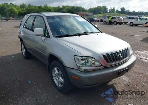 2001 Lexus Rx 300 z USA, uszkodzony, nr VIN JTJHF10U410208794